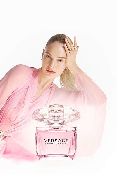 actress in versace bright crystal commercial|lily james versace campaign.